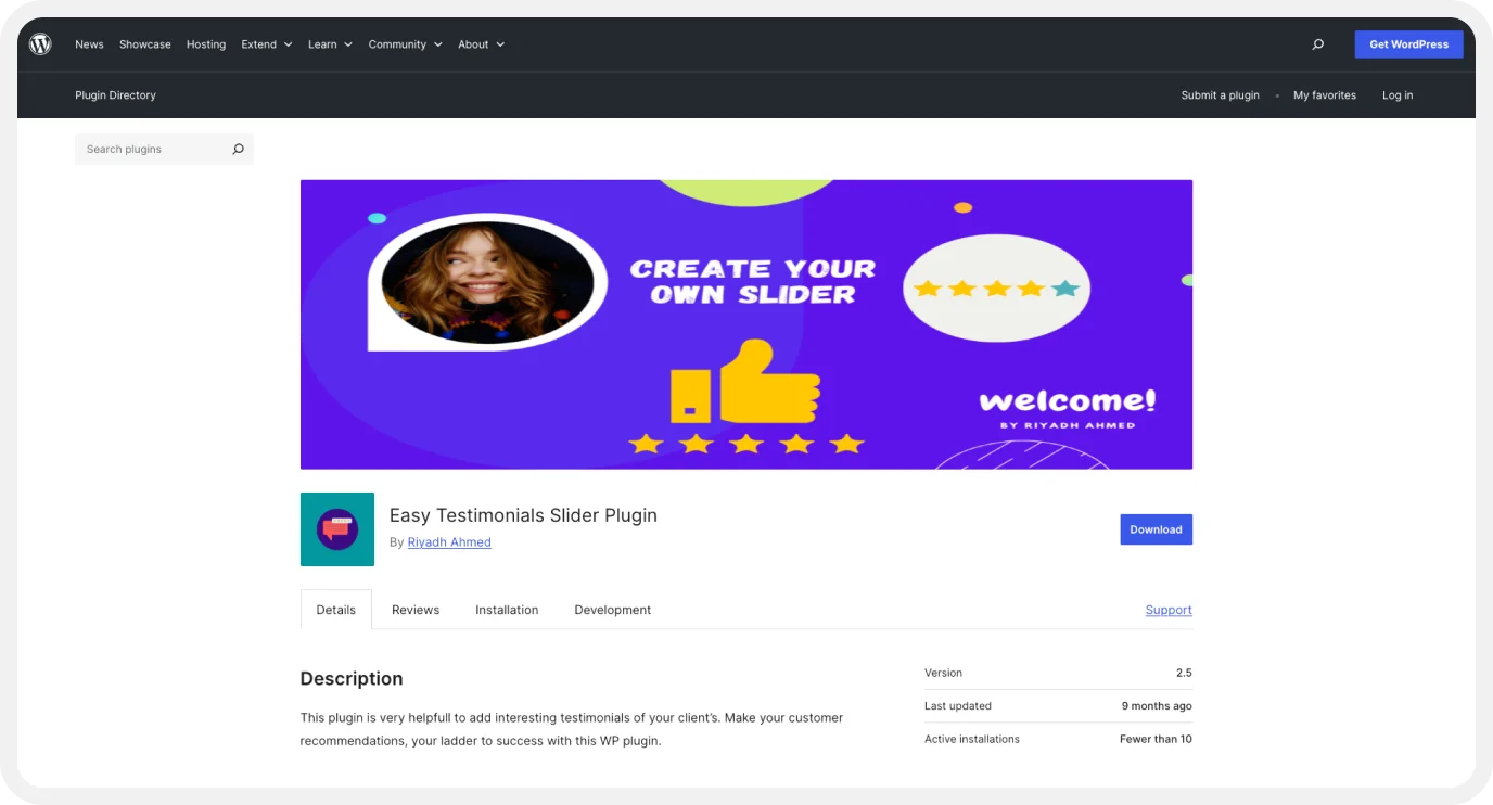 Add Testimonials to WordPress Site Easily Using Easy Testimonials Plugin