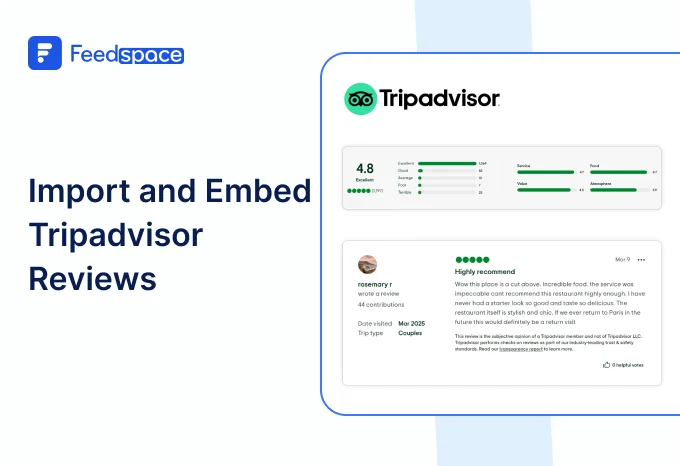 How To Import TripAdvisor Reviews with Feedspace