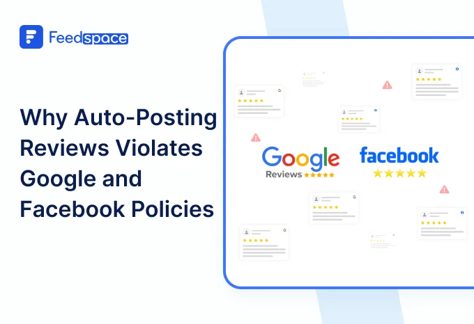 Risks of auto-posting reviews on Google & Facebook
