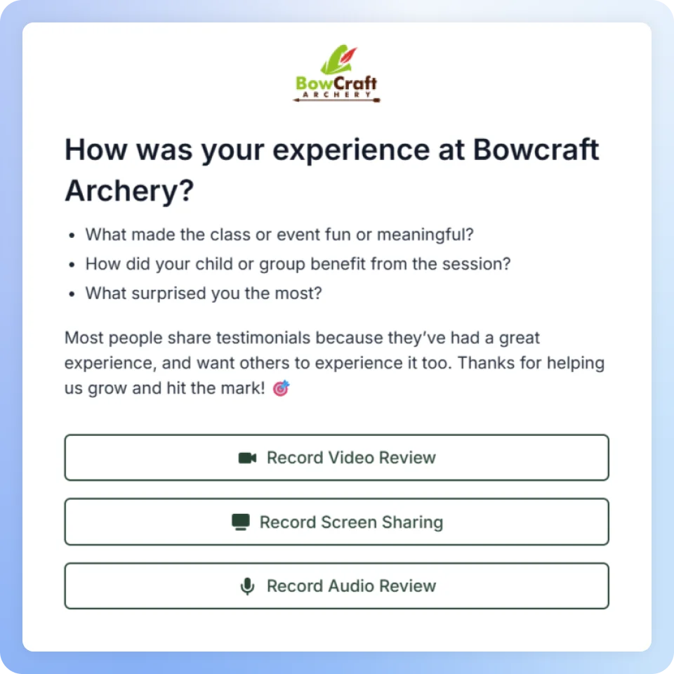 What is the Feedspace Review Form