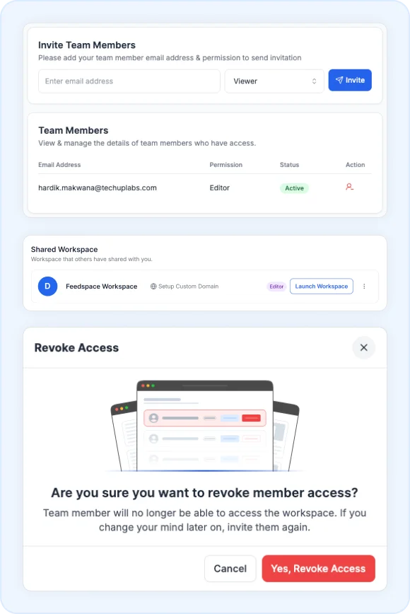 Revoke Access Feature